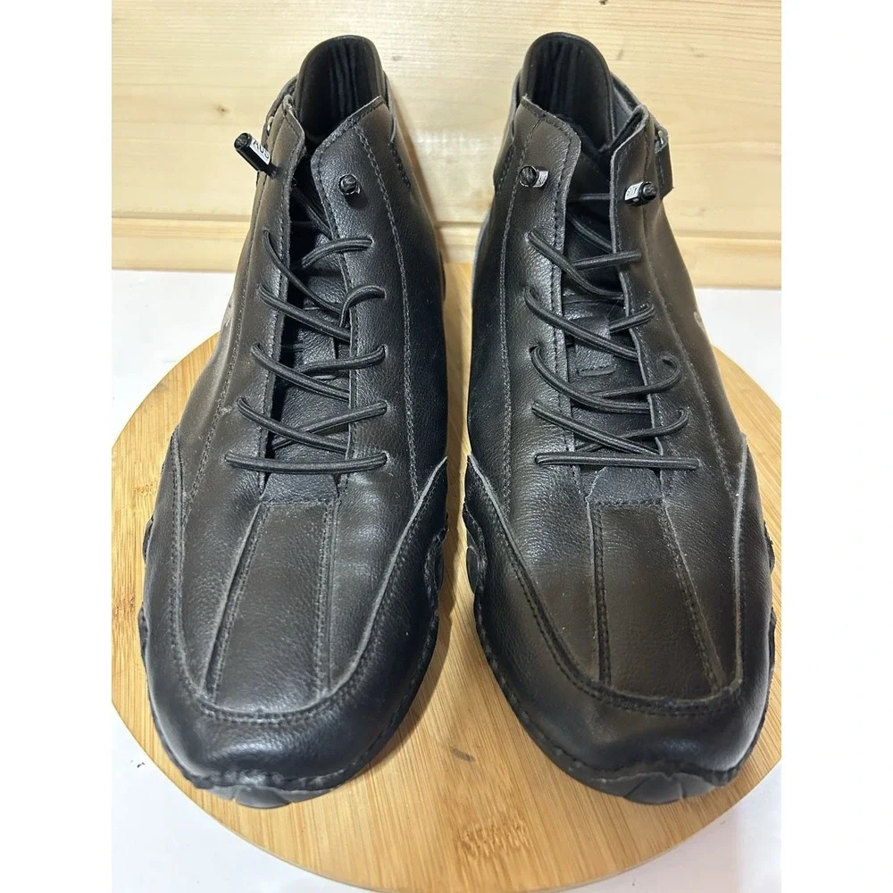 LDECK Men's Size‎ 46/US 13 Waterproof No Slip Black Shoes